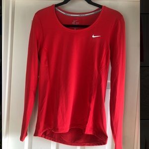 Nike Dri-Fit Contour Running Shirt- Long Sleeve